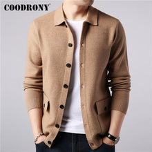 Load image into Gallery viewer, COODRONY Brand Sweater Men Streetwear Fashion Sweater Coat Men Autumn Winter Warm Cashmere Woolen Cardigan Men With Pocket 91104