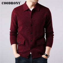 Load image into Gallery viewer, COODRONY Brand Sweater Men Streetwear Fashion Sweater Coat Men Autumn Winter Warm Cashmere Woolen Cardigan Men With Pocket 91104